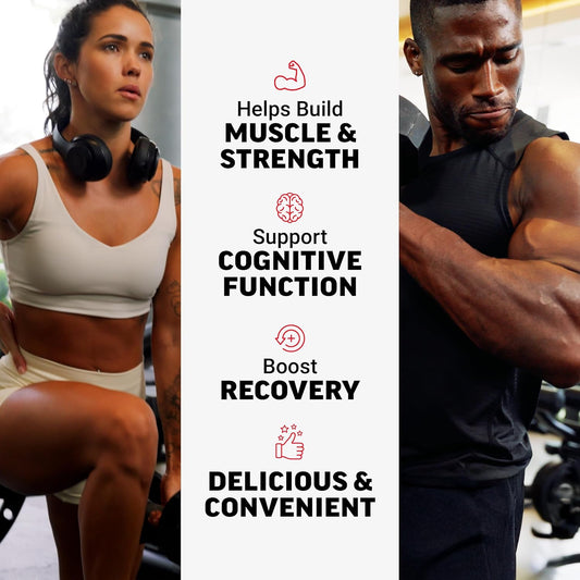 Force Factor Creatine Gummies Mixed Berry for Muscle, Strength & Recovery, Creatine 5 g, 30 Servings