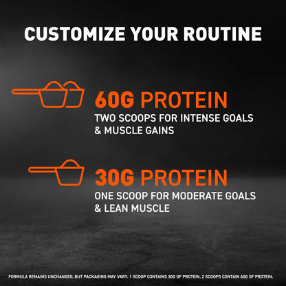 Body Fortress Super Advanced Whey Protein Powder, Vitamins C & D Plus Zinc